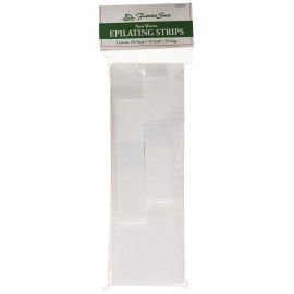 FantaSea Non Woven Facial and Body Wax 100 Strips, 50 small 50 large