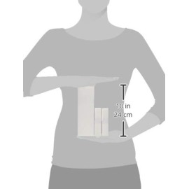 FantaSea Non Woven Facial and Body Wax 100 Strips, 50 small 50 large