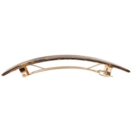 France Luxe Extra Long Rectangle Barrette - Onyx France Luxe Extra Long Rectangle Barrette - Onyx