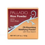 Palladio Rice Powder, Warm Beige, Loose Setting Powder, Absorbs Oil, Leaves Face Looking and Feeling Smooth, Helps Makeup Last Longer For a Flawless, Fresh Look