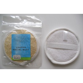 Aquasentials Loofah Facial Pad (3pk)