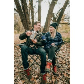 Stansport Camper\'s Percolator Coffee Pot 9 Cups (277) Silver