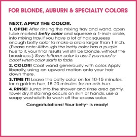 Betty Beauty Auburn Betty - Color for the Hair Down There Hair Coloring Kit