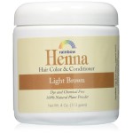 RAINBOW RESEARCH HENNA,PERSIAN LIGHT BROWN, 4 OZ Pack of 2