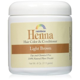 RAINBOW RESEARCH HENNA,PERSIAN LIGHT BROWN, 4 OZ Pack of 2 RAINBOW RESEARCH HENNA,PERSIAN LIGHT BROWN, 4 OZ Pack of 2