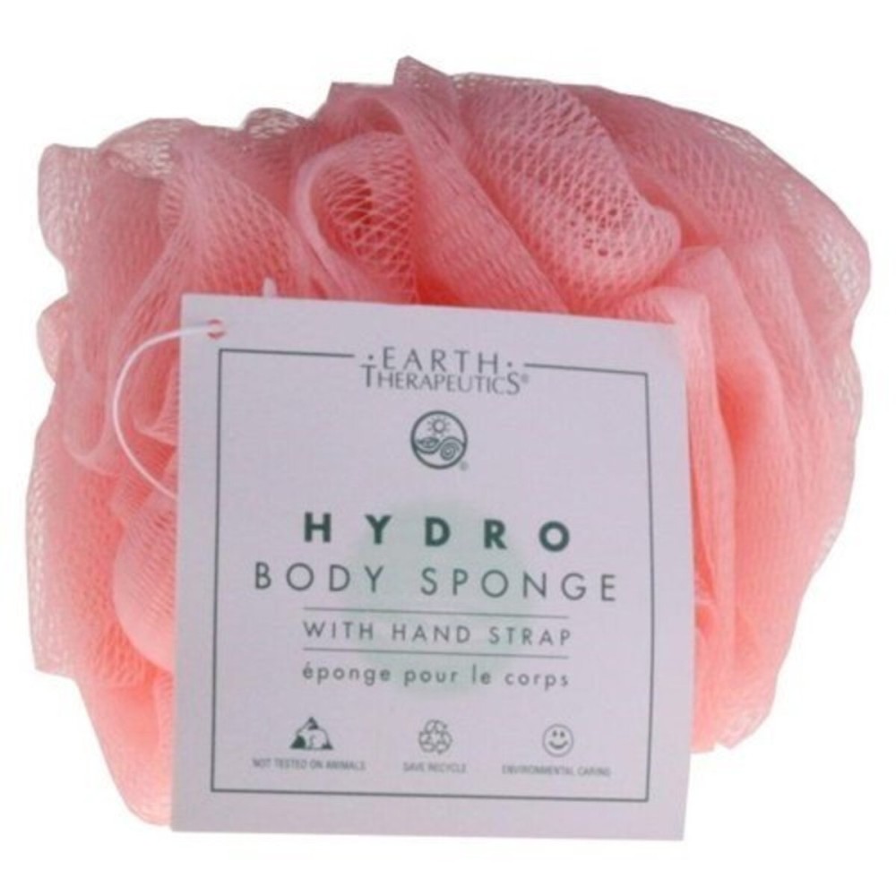 Earth Therapeutics Hydro Bdy Sponge Peach Ct3 Earth Therapeutics Hydro Bdy Sponge Peach Ct3