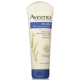 Aveeno Active Naturals Moisturizing Lotion Skin Relief , 8 Ounce (Pack of 3)