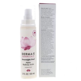 Derma e Evenly Radiant Overnight Peel With Alpha Hydroxy Acids 2 Ounce (60 ml) (Pack of 2) Derma e Evenly Radiant Overnight Peel With Alpha Hydroxy Acids 2 Ounce (60 ml) (Pack of 2)