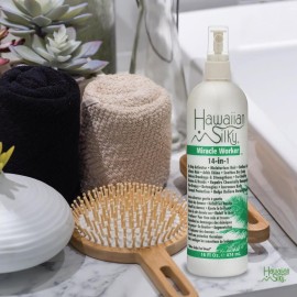 Hawaiian Silky 14-In-1 Leave In Keratin Oil Frizz-Free 16 oz Treatment - Jojoba Oil Enriched - Damaged Scalp Solution - for Color Treated Hair Men, Women and Kids Hawaiian Silky 14-In-1 Leave In Keratin Oil Frizz-Free 16 oz Treatment - Jojoba Oil Enriched - Damaged Scalp Solution - for Color Treated Hair Men, Women and Kids