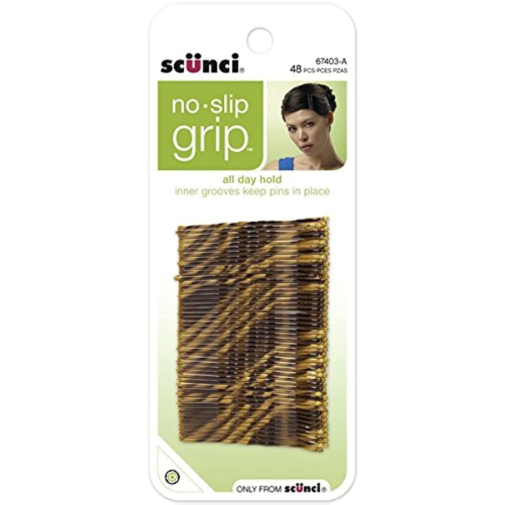 Scunci No-Slip Grip Bobby Pins, 48 ct. Scunci No-Slip Grip Bobby Pins, 48 ct.