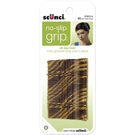 Scunci No-Slip Grip Bobby Pins, 48 ct.