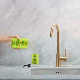 Caldrea Hand Soap Refill, Aloe Vera Gel, Olive Oil and Essential Oils to Cleanse and Condition, Ginger Pomelo Scent, 32 oz