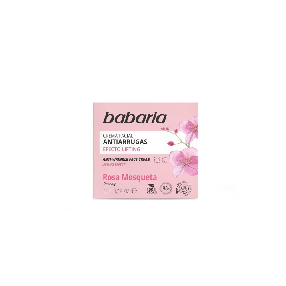 Babaria Rosa Mosqueta Facial Antiarrugas Efecto Lifting 50Ml