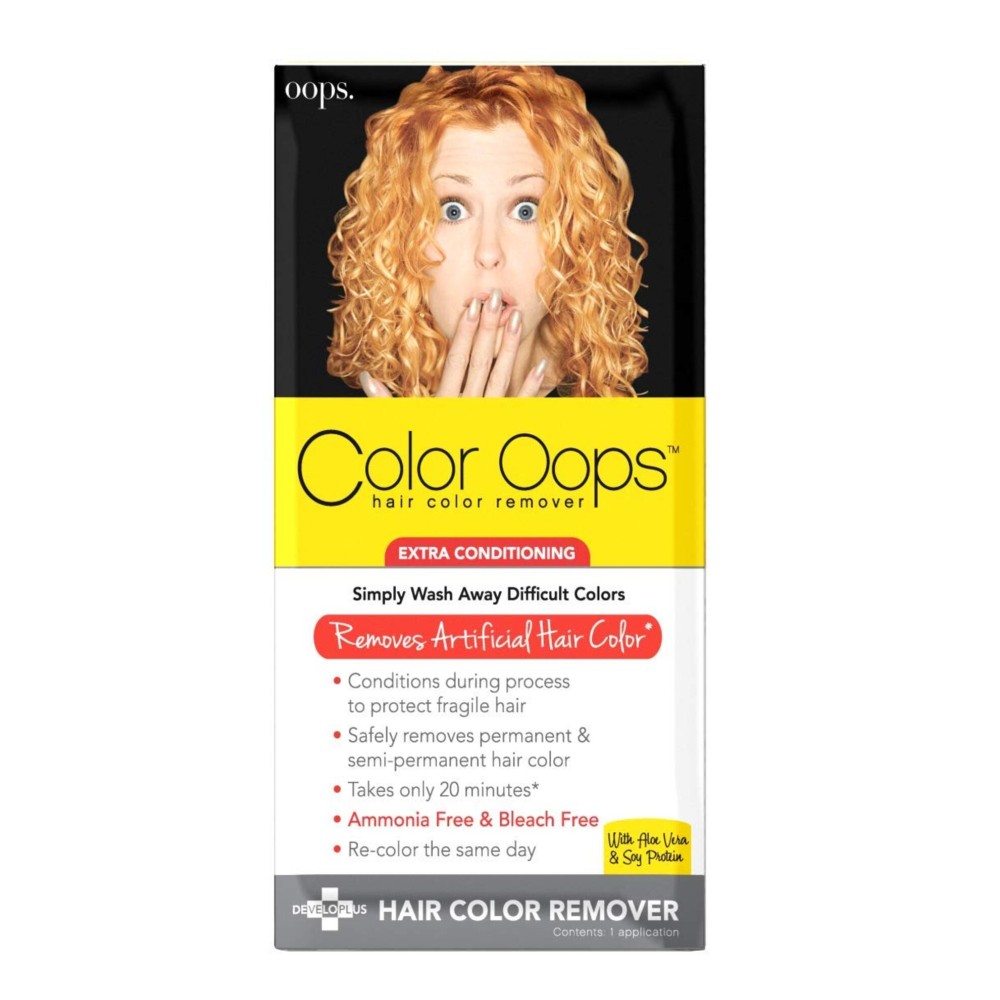 Color Oops Hair Color Remover Extra Conditioning 1 Each Color Oops Hair Color Remover Extra Conditioning 1 Each