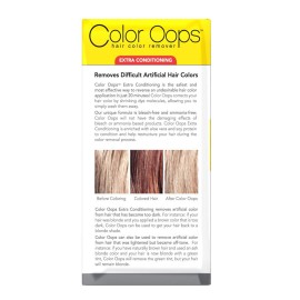 Color Oops Hair Color Remover Extra Conditioning 1 Each Color Oops Hair Color Remover Extra Conditioning 1 Each