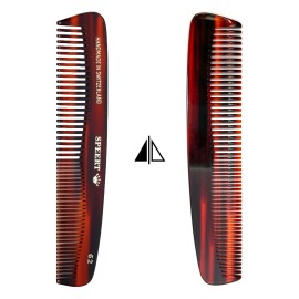 Speert 62 Handmade Wide Narrow Tooth Comb Tortoise Havana Acetate Thick Coarse Curly Thin Fine Straight Hair Detangling Parting Grooming Teasing Hair Styling Hairdresser Barber Hairdressing Wet Dry Speert 62 Handmade Wide Narrow Tooth Comb Tortoise Havana Acetate Thick Coarse Curly Thin Fine Straight Hair Detangling Parting Grooming Teasing Hair Styling Hairdresser Barber Hairdressing Wet Dry