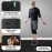 EVA Foam Mat Tiles 4-Pack - 16 SQ FT of Interlocking Padding for Garage, Playroom, or Gym Flooring - Workout Mat or Baby Playmat by Stalwart (Black)