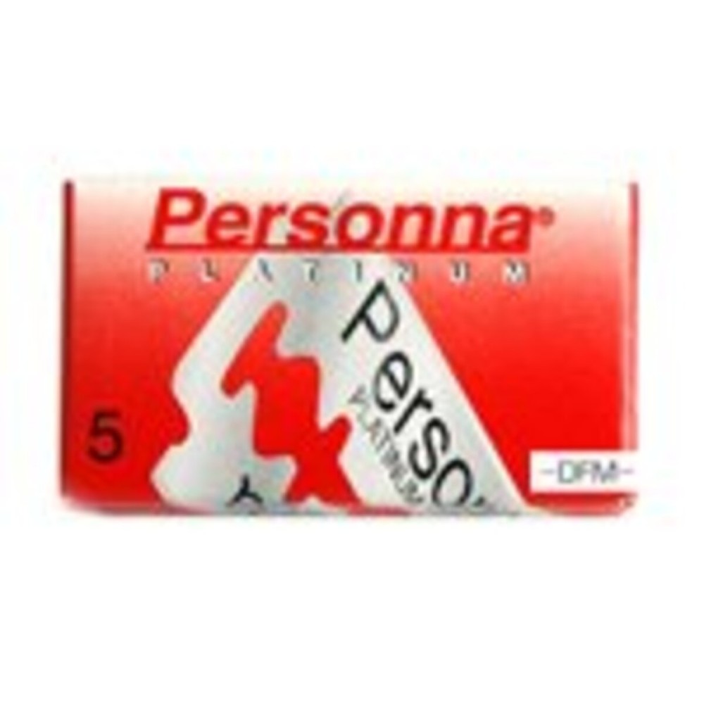 Personna Red Pack Israeli Double Edge Razor Blades - 30 Ct