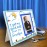 Picture Frame for Grandpa | I Get My Good Looks from My Grandpa | Classic Crayola Cute Picture Frame | Measures 8.25 x 7 in | Holds a 3.5 x 5 inch Photo | Easy to Mail