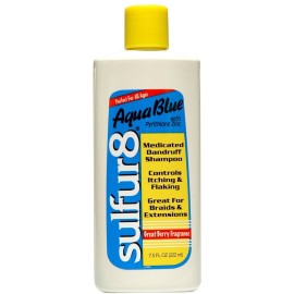 Sulfur 8 Aqua Blue Medicated Dandruff Shampoo Sulfur 8 Aqua Blue Medicated Dandruff Shampoo
