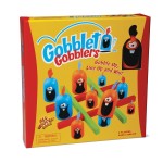 Gobblet Gobblers Fun Strategy Board Game - Award Winning Kids and Family Friendly Educational Board Game by Blue Orange Games- THE ORIGINAL GAME, All Wooden - 2 Players for Ages 5+