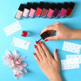 Custom Body Art Airbrush Nail Stencils - Design Series Set  9 Includes 20 Individual Nail Art Template Sheets with 15 Designs Each for a Total 300 Patterns Custom Body Art Airbrush Nail Stencils - Design Series Set  9 Includes 20 Individual Nail Art Template Sheets with 15 Designs Each for a Total 300 Patterns