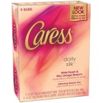 Caress Moisturizing Beauty Bar, Daily Silk, 4 Ounce (Pack of 8)
