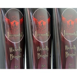 Wickedly Bronzed Tanning Lotion | Dark Tanning Bronzer | Perfect for Indoor Tanning Beds | Great for All Skin Types | Made in USA Wickedly Bronzed Tanning Lotion | Dark Tanning Bronzer | Perfect for Indoor Tanning Beds | Great for All Skin Types | Made in USA