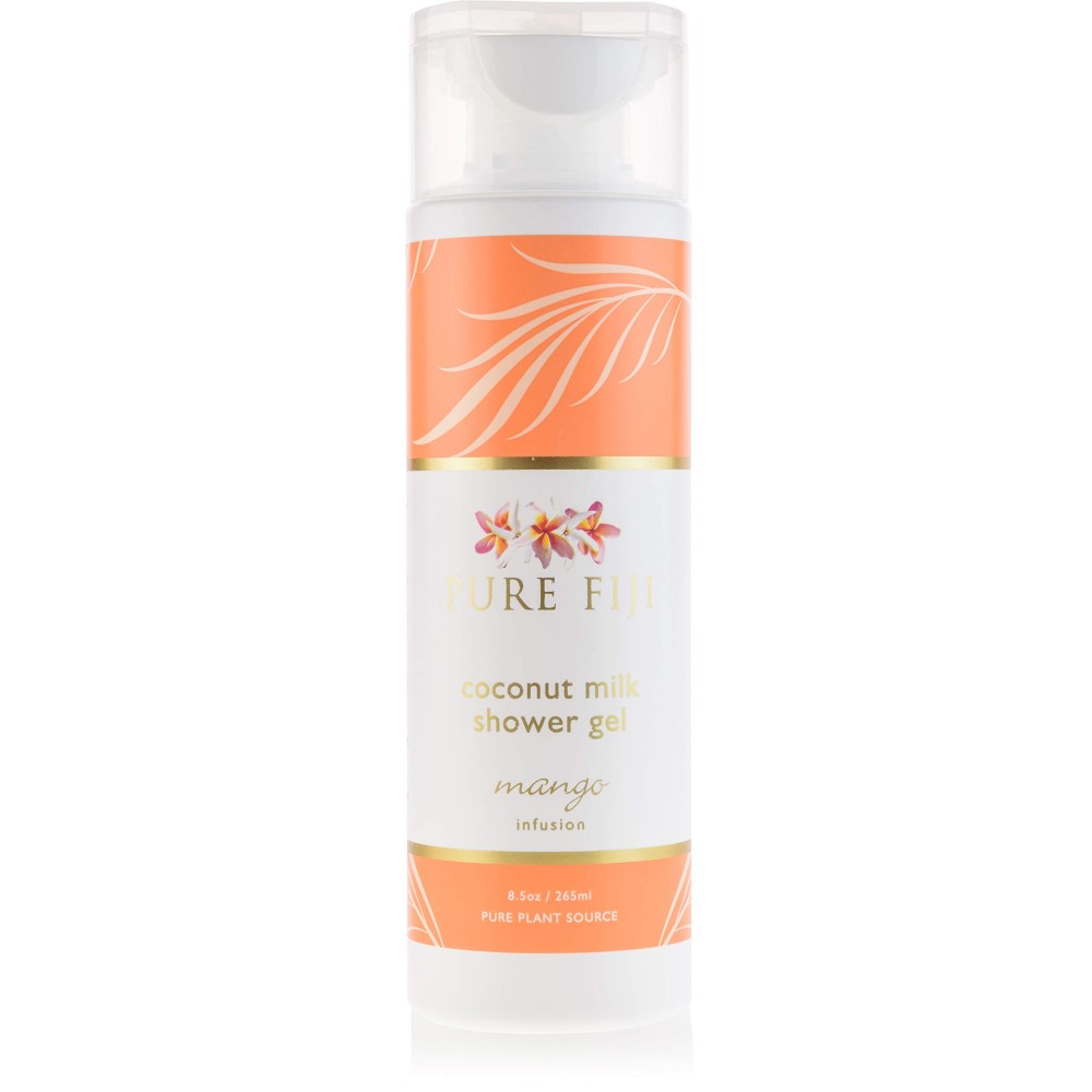 PURE FIJI Coconut Body Wash & Shower Gel - Body Wash For Women and Men Rich Natural Oils for Moisturizing Body& Hair, Bath & Shower Gels for All Type Skin, Mango, 8.5 oz PURE FIJI Coconut Body Wash & Shower Gel - Body Wash For Women and Men Rich Natural Oils for Moisturizing Body& Hair, Bath & Shower Gels for All Type Skin, Mango, 8.5 oz