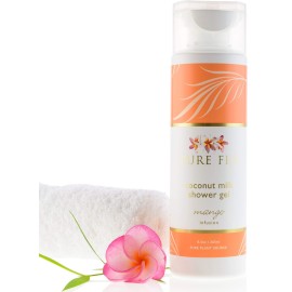 PURE FIJI Coconut Body Wash & Shower Gel - Body Wash For Women and Men Rich Natural Oils for Moisturizing Body& Hair, Bath & Shower Gels for All Type Skin, Mango, 8.5 oz PURE FIJI Coconut Body Wash & Shower Gel - Body Wash For Women and Men Rich Natural Oils for Moisturizing Body& Hair, Bath & Shower Gels for All Type Skin, Mango, 8.5 oz