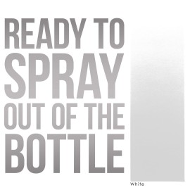 Custom Body Art 8-Ounce White Temporary Airbrush Tattoo Body Art Paint Alcohol Based