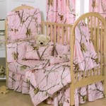 Realtree APC Pink Crib Bedskirt