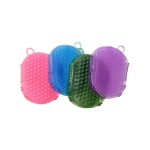 Tough 1 Rubber Jelly Scrubber, Pink