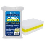 STAR BRITE Ultimate Magic Sponge - Boat Scuff Eraser Melamine Scrubber with Reinforced Core - 2 Pack (041000)