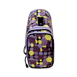Everest Deluxe Toiletry Bag, Yellow/Gray Dot, One Size Everest Deluxe Toiletry Bag, Yellow/Gray Dot, One Size