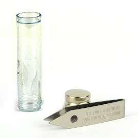 Sliver Gripper Uncle Bill\'s 19074 Tweezers in a Recloseable Tube