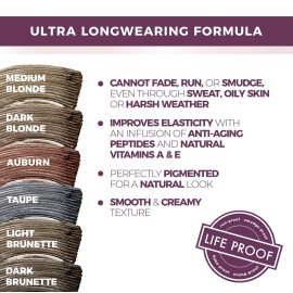 Blinc Eyebrow Mousse, Extreme Hold Tinted Eyebrow Gel with Peptides and Vitamins A & E, Natural Finish, Long-Wearing, Waterproof, Vegan, Gluten-Free & Cruelty-Free, Taupe, 4.7mL/ 0.16 Fl. Oz Blinc Eyebrow Mousse, Extreme Hold Tinted Eyebrow Gel with Peptides and Vitamins A & E, Natural Finish, Long-Wearing, Waterproof, Vegan, Gluten-Free & Cruelty-Free, Taupe, 4.7mL/ 0.16 Fl. Oz