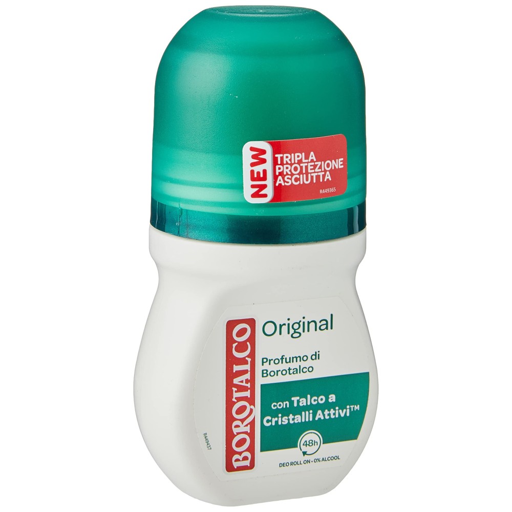 Borotalco Deodorant with Roll-On Original by Borotalco