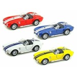KiNSMART - 1965 Shelby Cobra 427 S/C 1:32 Scale 5 Die Cast Metal Model Classic Toy Car