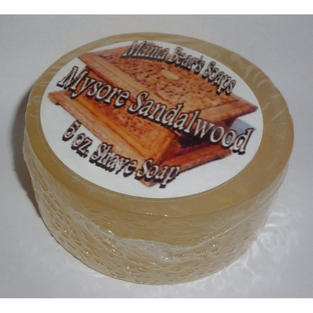Mama Bears Mysore Sandalwood Fragrance Shaving Soap