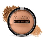 Palladio Baked Bronzer, Highly Pigmented and Easy to Blend, Shimmery Bronzed Glow, Use Dry or Wet, Lasts all day long, Provides Rich Tanning Color Finish, Powder Compact, Pacific Tan