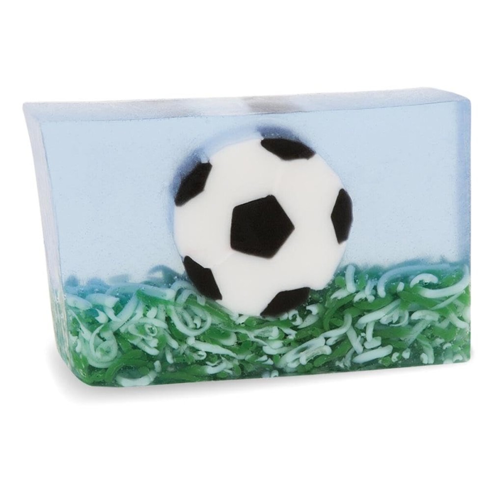 Primal Elements Glycerin Bar Soap | Helps All Skin Types, Sensitive, Oily & Dry Skin | NO PARABENS, VEGAN, GLUTEN FREE, 100% VEGETABLE BASE - (Soccer) Primal Elements Glycerin Bar Soap | Helps All Skin Types, Sensitive, Oily & Dry Skin | NO PARABENS, VEGAN, GLUTEN FREE, 100% VEGETABLE BASE - (Soccer)