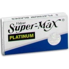 Super-Max Platinum Double Edge Blades, 5-pak Super-Max Platinum Double Edge Blades, 5-pak