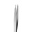 Rubis Ion-Coated Classic Stainless Steel Slanted Tweezers for Precise Eyebrows and Hair Removal, 4K102,Rubis Switzerland Swiss Made World Renowned Precision