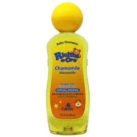 Grisi Ricitos de Oro Hypoallergenic Chamomile(Manzanilla) Shampoo 13.5oz (400 mL)