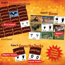 The Young Scientists Club Animal Tracks Game