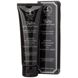 Taylor of Old Bond Street Jermyn Street Luxury Aftershave Cream for Sensitive Skin 75ml, 2.5 Ounce after shave lotion (06020-1)