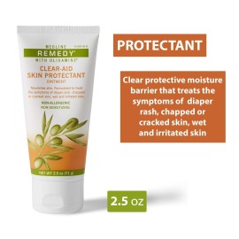 Medline Remedy Olivamine Clear-aid Skin Protectant, 2.5 Ounce