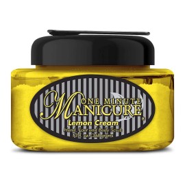 One Minute Manicure - Moisturizing Salt Scrub - 13 oz - Professionally Formulated To Exfoliate, Recondition & Moisturize Skin - Enhanced With Botanical Oils & Natural Sea Salts (Lemon Cream) One Minute Manicure - Moisturizing Salt Scrub - 13 oz - Professionally Formulated To Exfoliate, Recondition & Moisturize Skin - Enhanced With Botanical Oils & Natural Sea Salts (Lemon Cream)