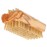 Redecker Natural Pig Bristle Nail Brush with Waxed Olive Wood Handle, 3-3/4-Inches